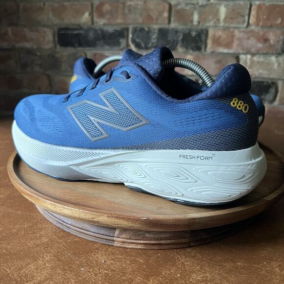 New Balance Fresh Foam X 880 V15 2E Blue Road Running Shoes Sneakers Mens 11 2E - Picture 6 of 16
